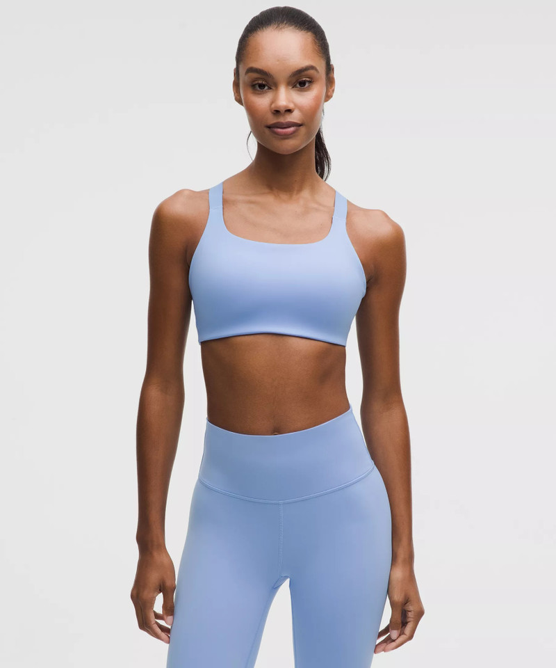 Ultralu Square-Neck Workout Bra *Medium Support, B/C Cup 1