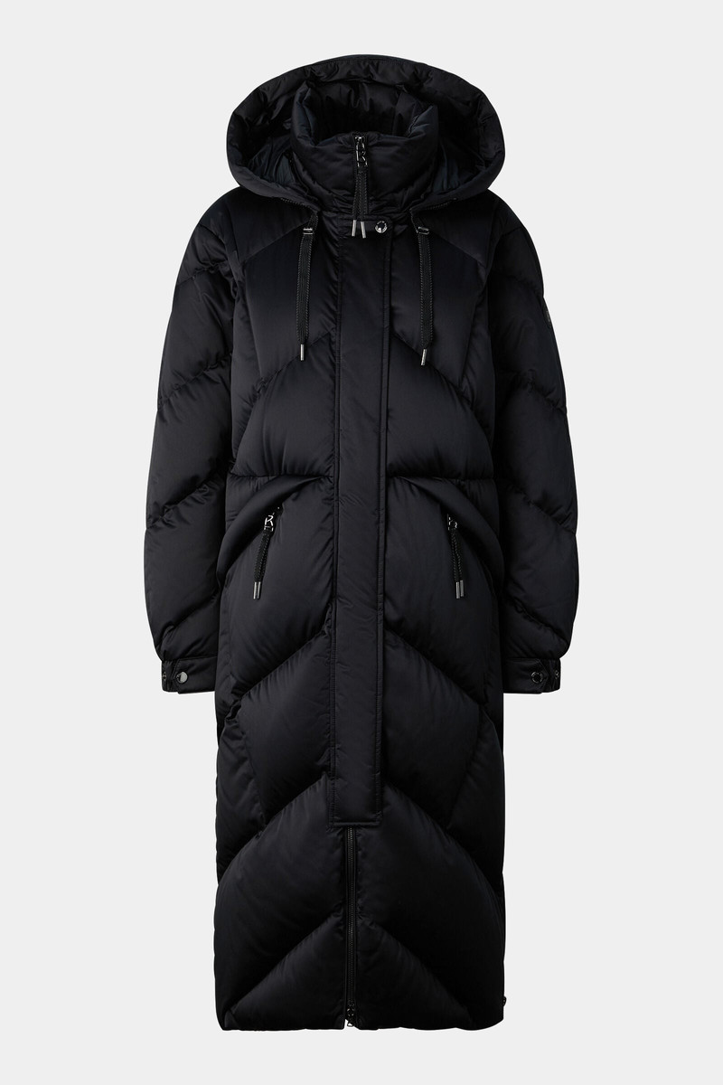 Ginny Down Coat in Black 1
