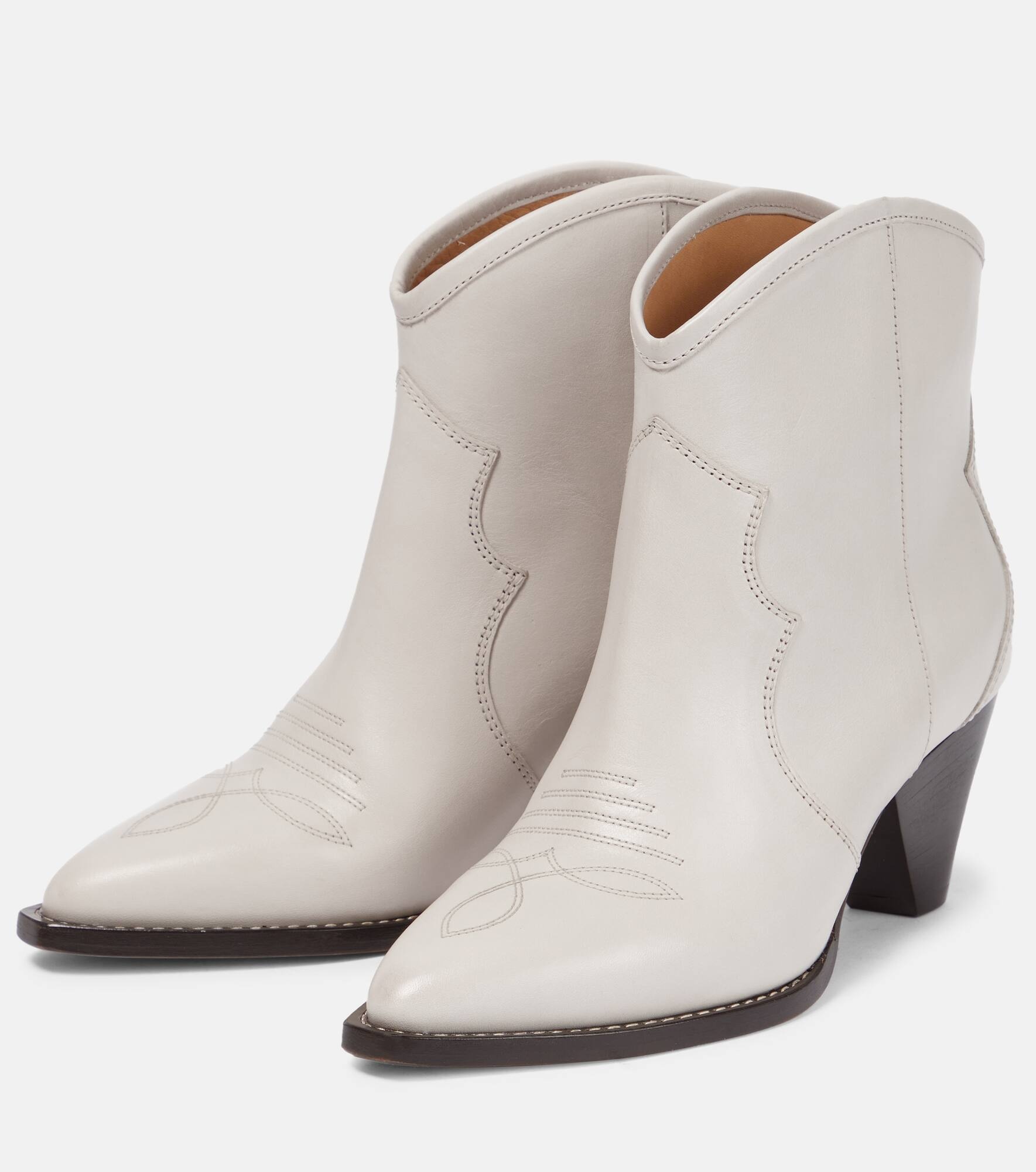 Darizo leather cowboy boots - 5