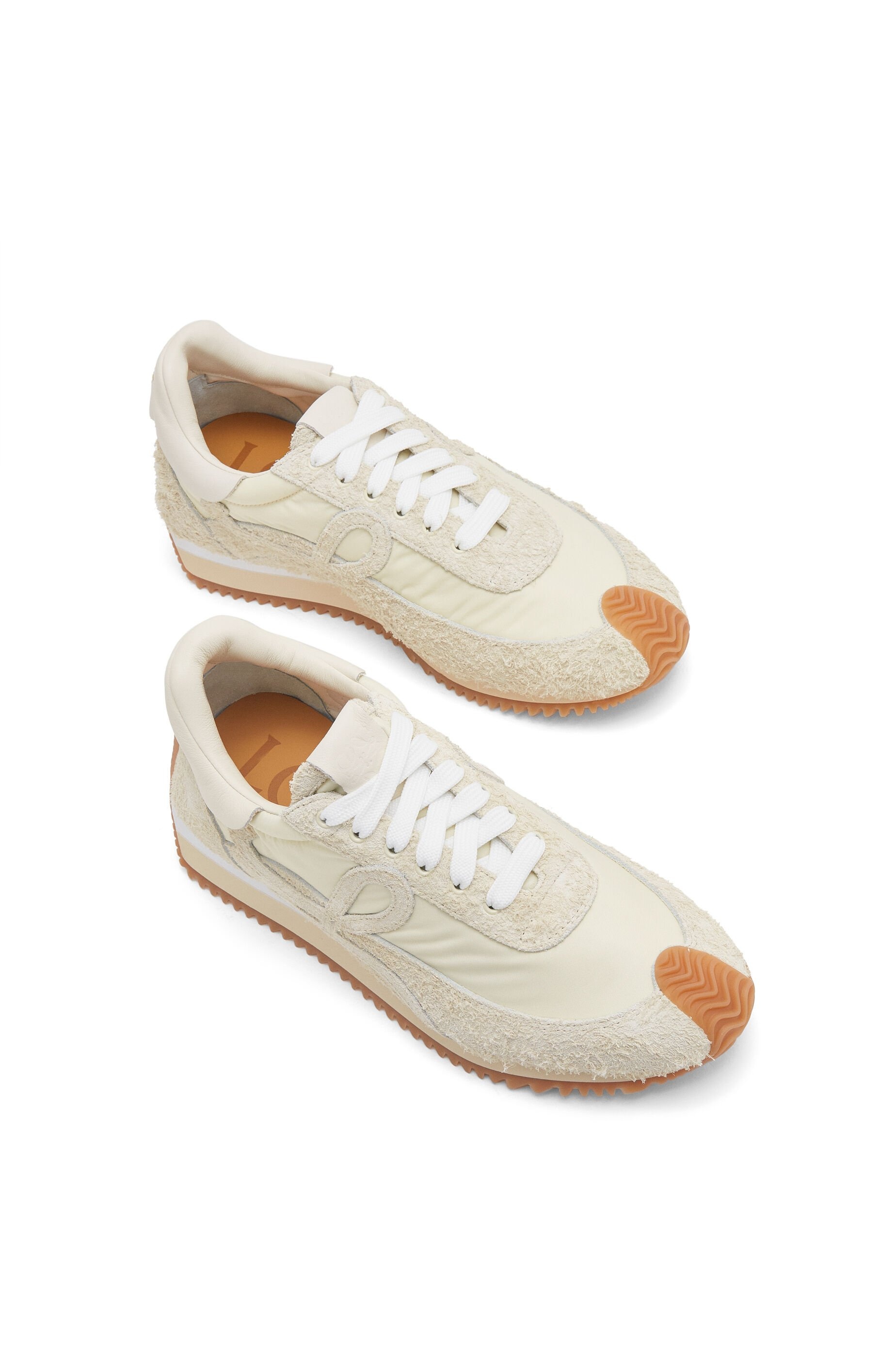 Flow Runner in nylon and brushed suede - 4