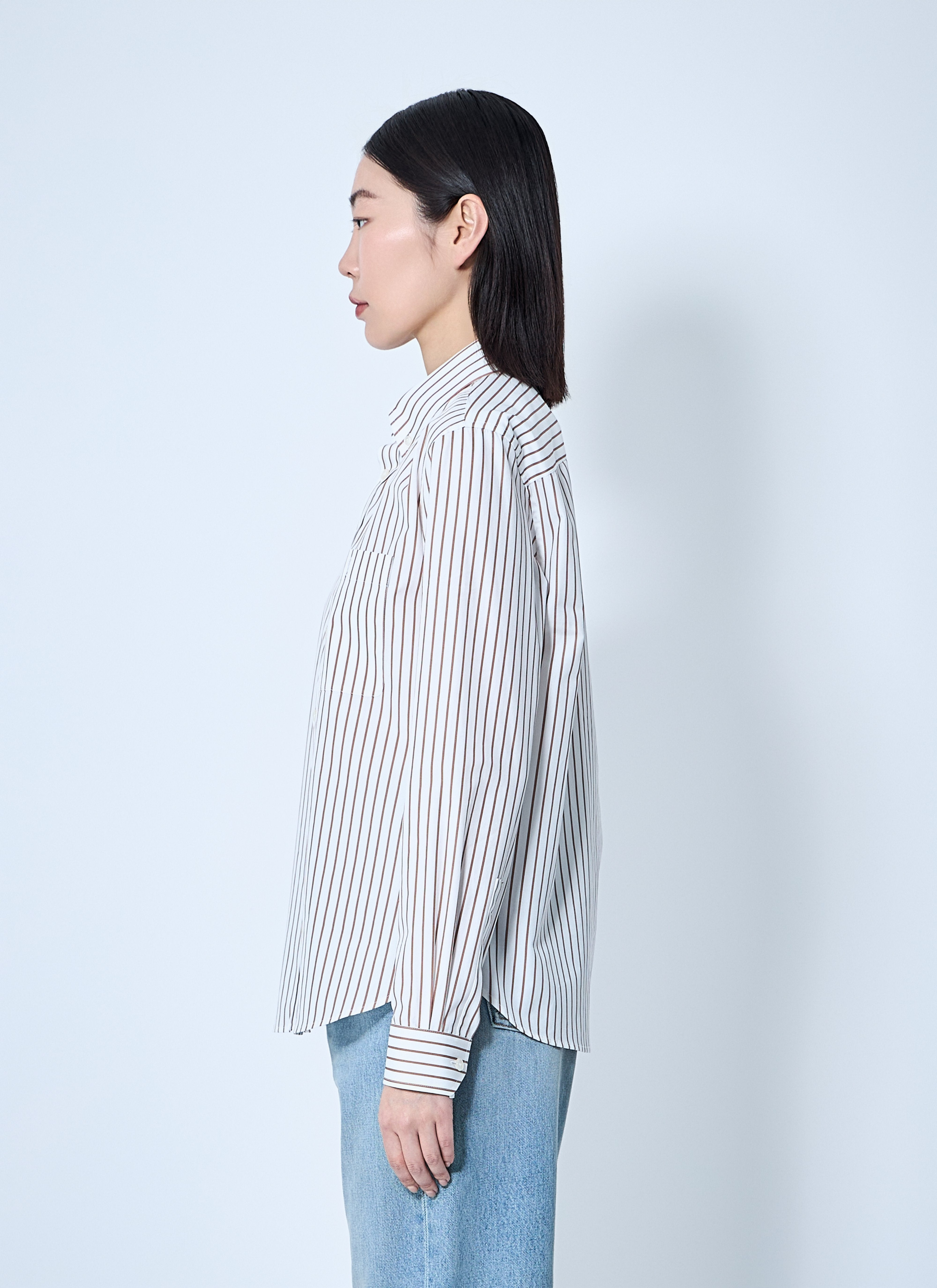 Saint Laurent Women Cassandre Shirt - 3