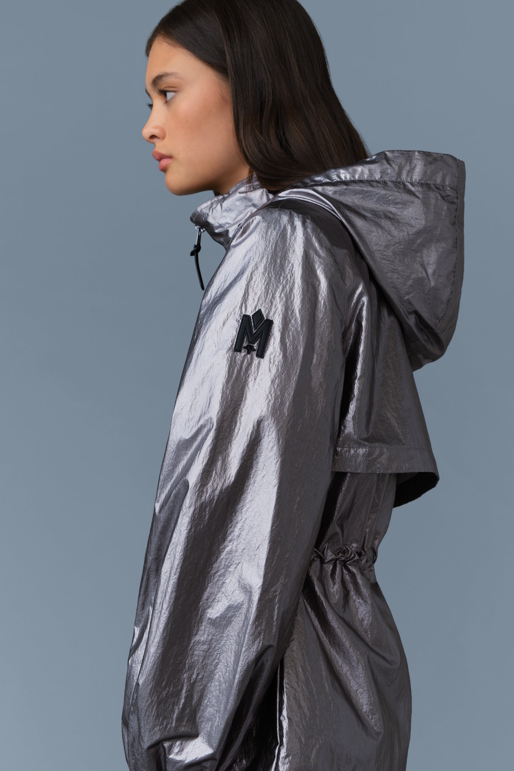 ISHA Rain Jacket with Balloon Sleeves - 5