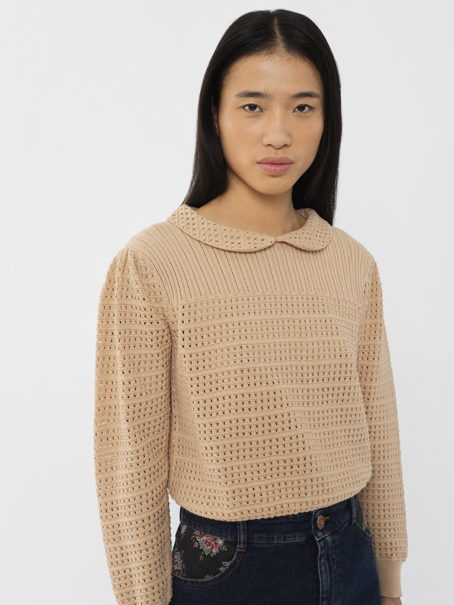 OPEN-STITCH SWEATER - 2