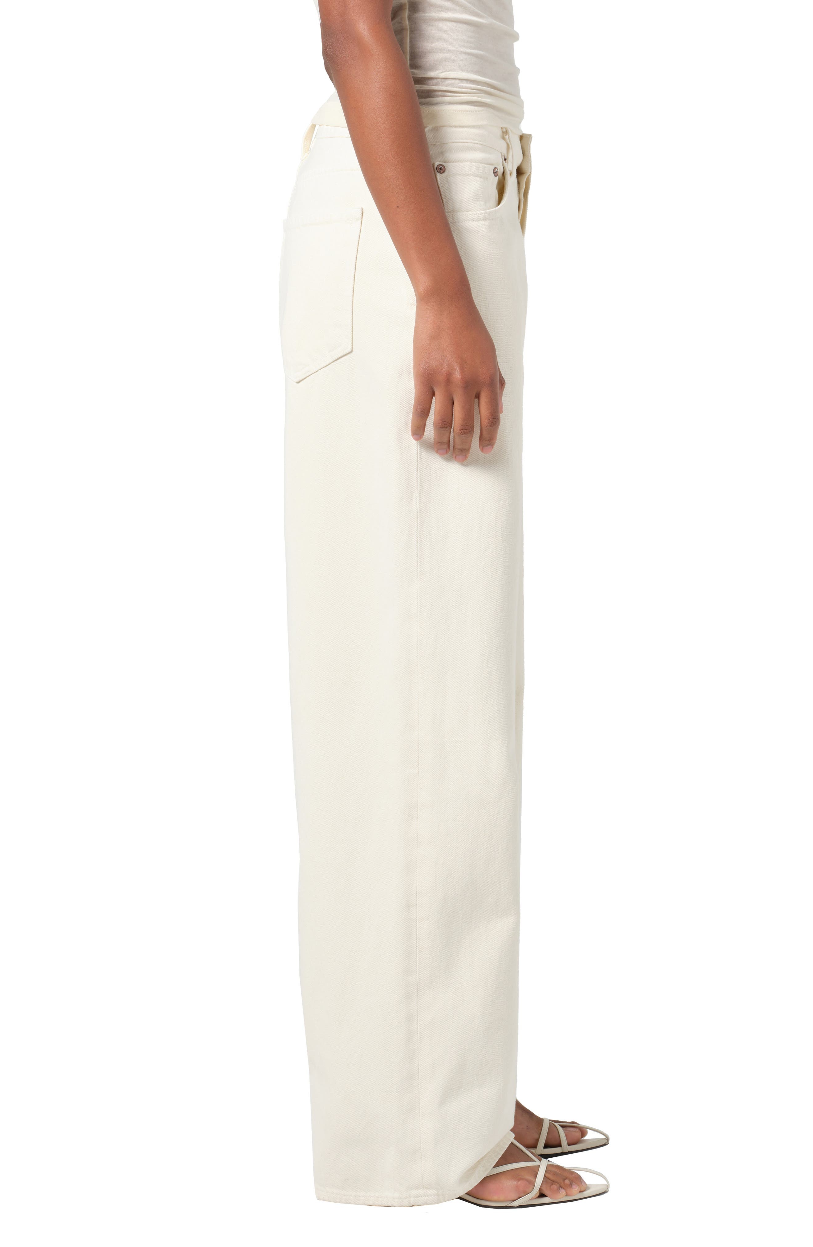 AGOLDE Low Slung Baggy Jeans in Solar at Nordstrom - 3
