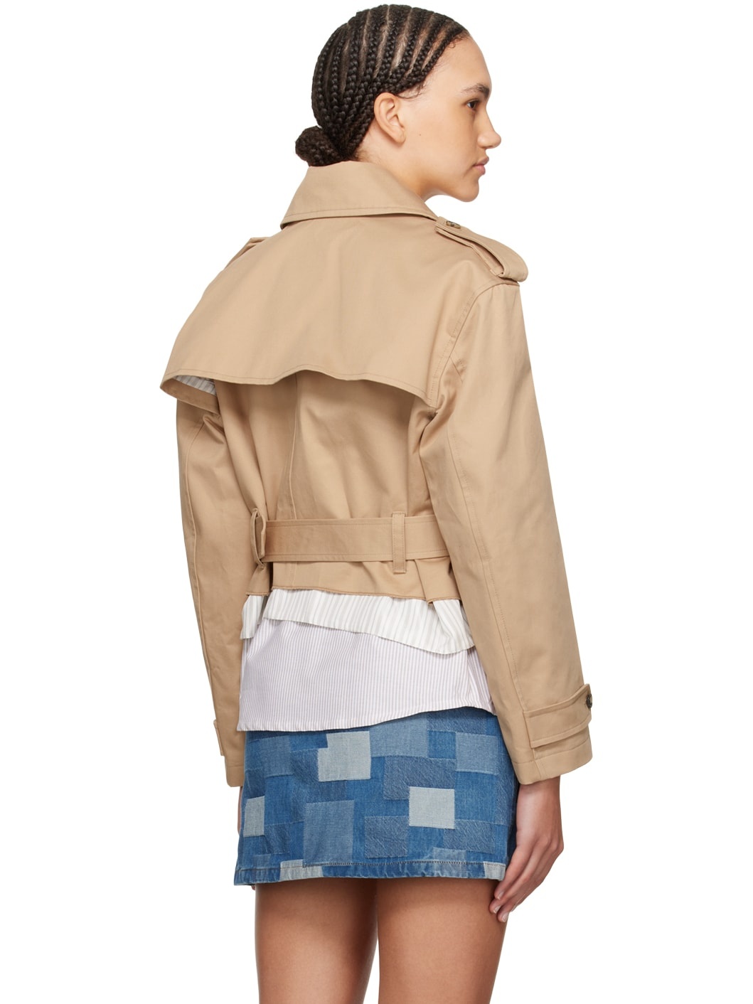Beige Natacha Ramsay-Levi Edition Horace Trench Coat - 3