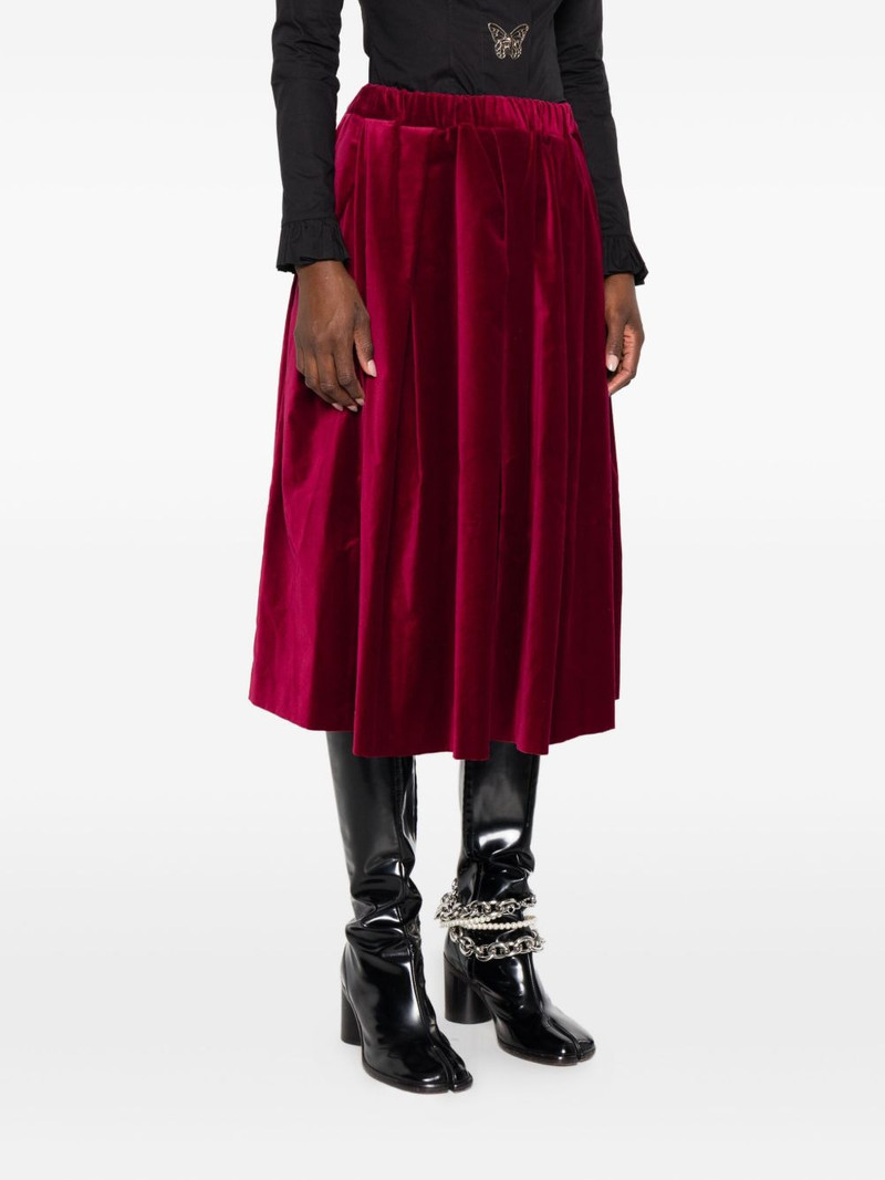 pleated midi skirt 3