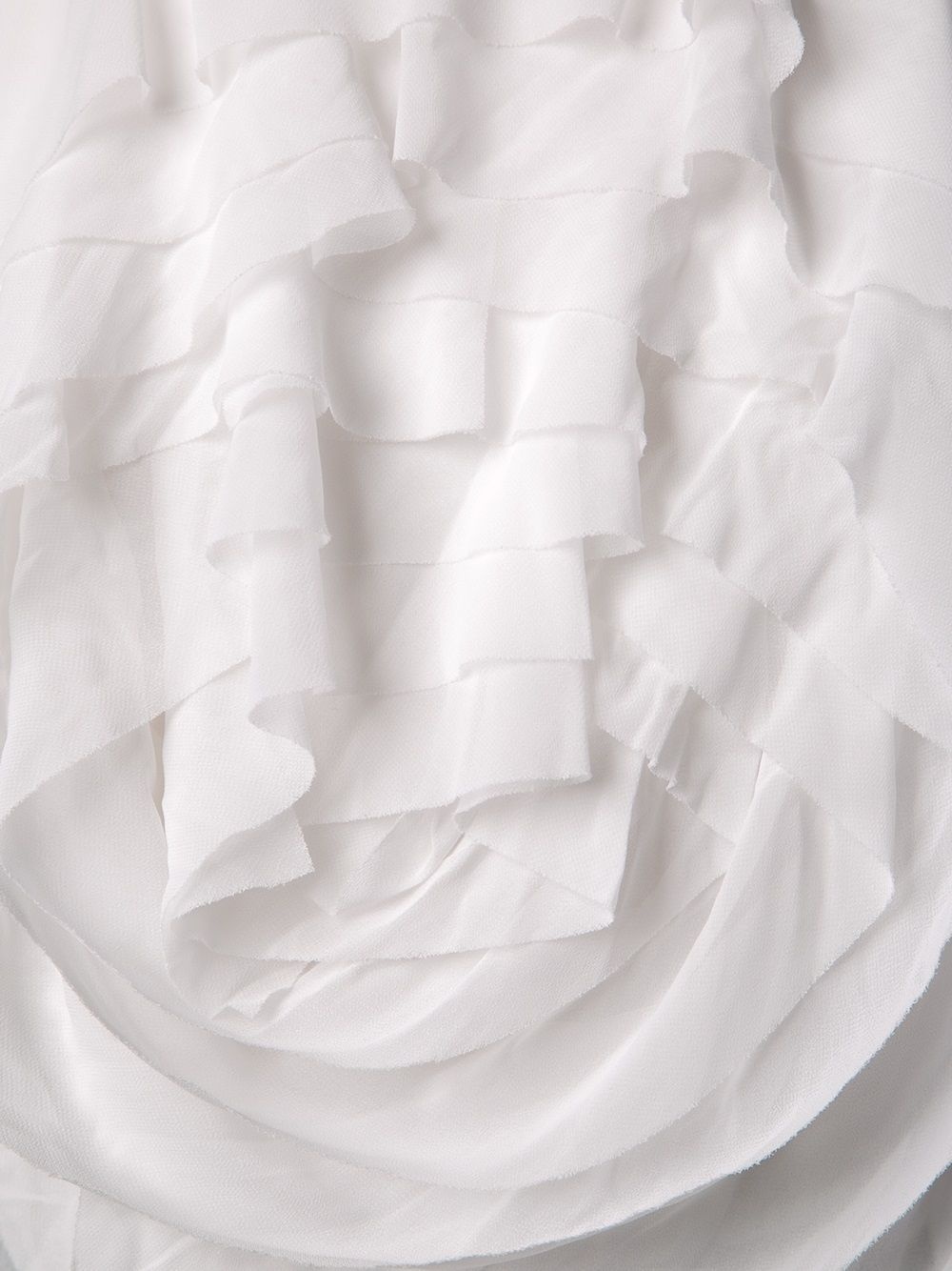 ruffled front top - 2