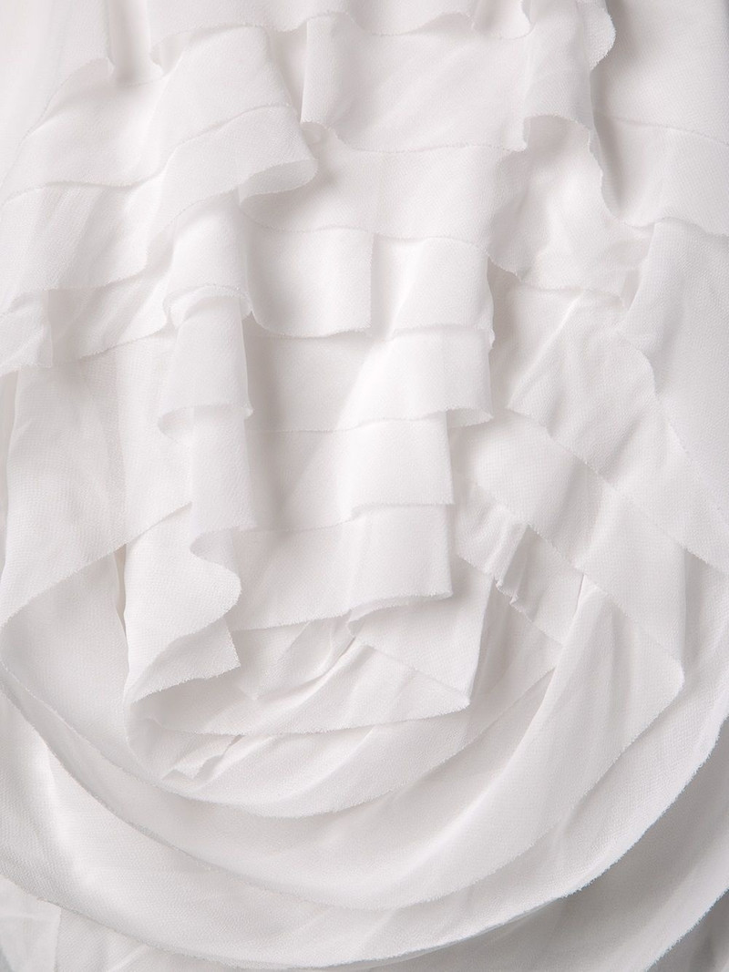 Comme Des Garçons ruffled front top outlook