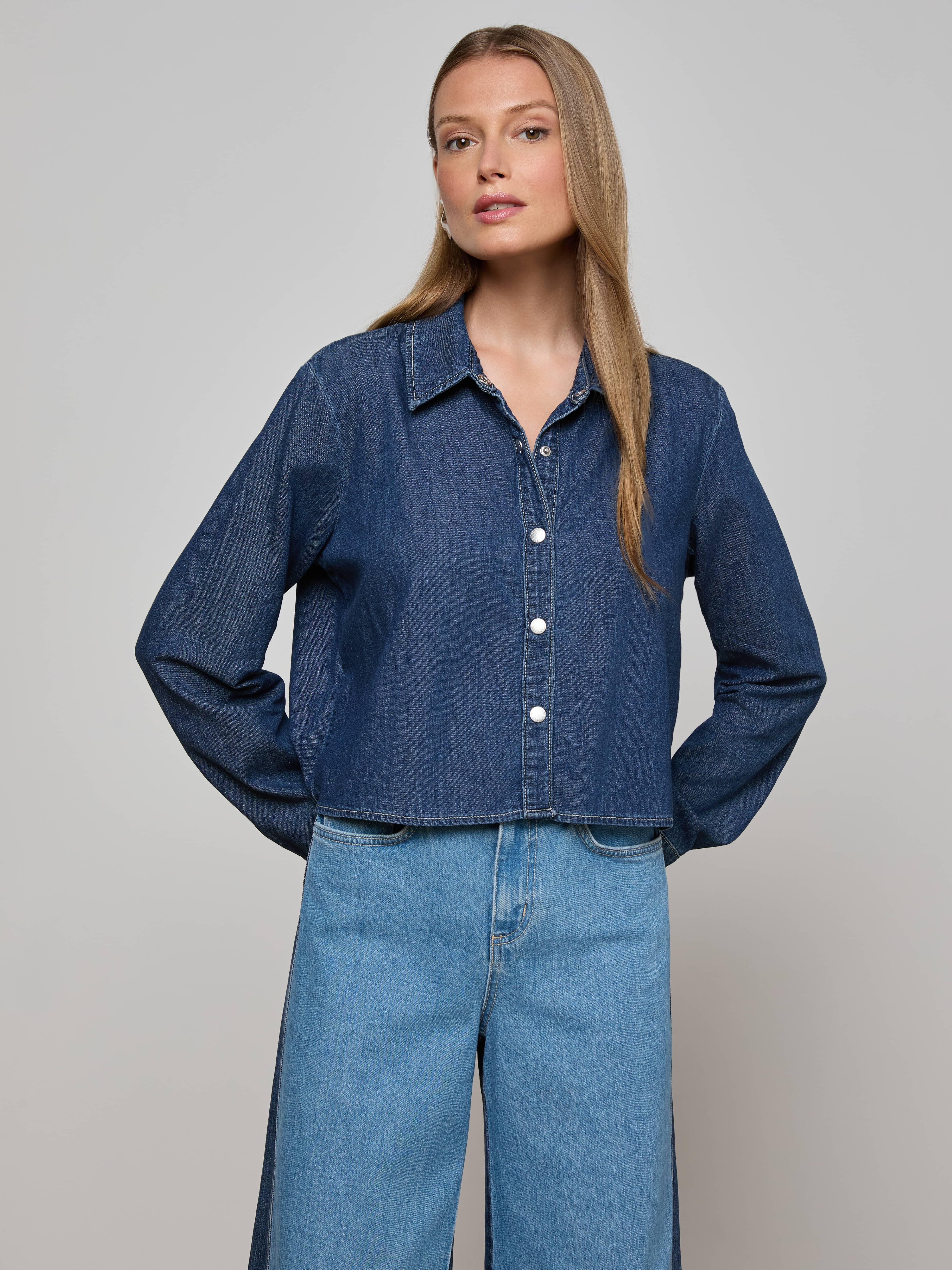 Annette Chambray Shirt - 2