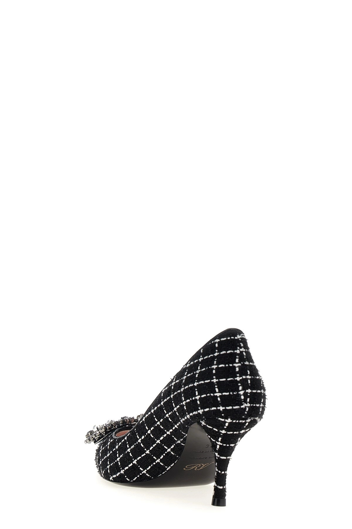 'Flower Strass Pearl' pumps - 3