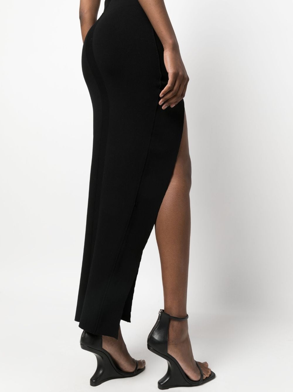 Theresa panelled midi skirt - 5