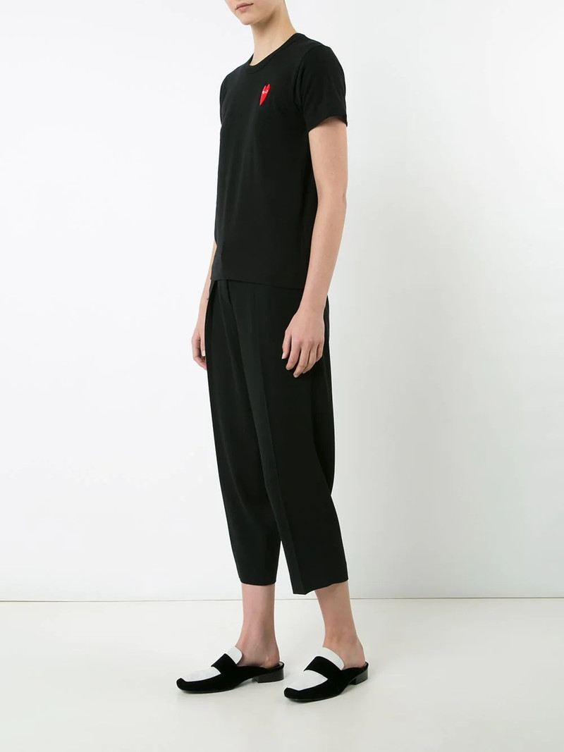 Comme des Garçons PLAY heart logo T-shirt outlook