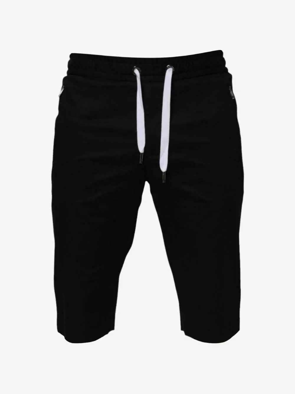 side-stripe drawstring shorts - 1