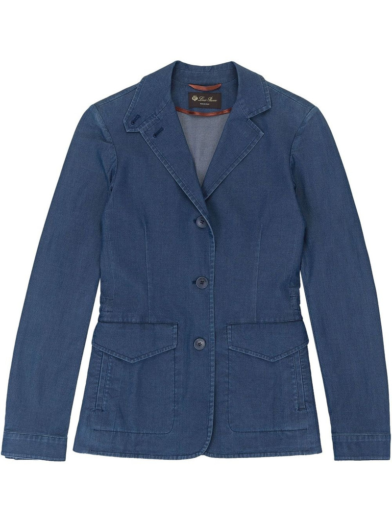 Kelsey denim blazer 1