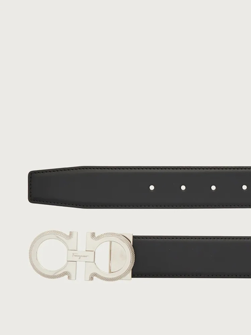 FERRAGAMO REVERSIBLE AND ADJUSTABLE GANCINI BELT outlook