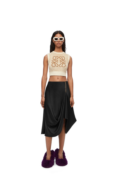 Loewe Chain skirt in silk outlook