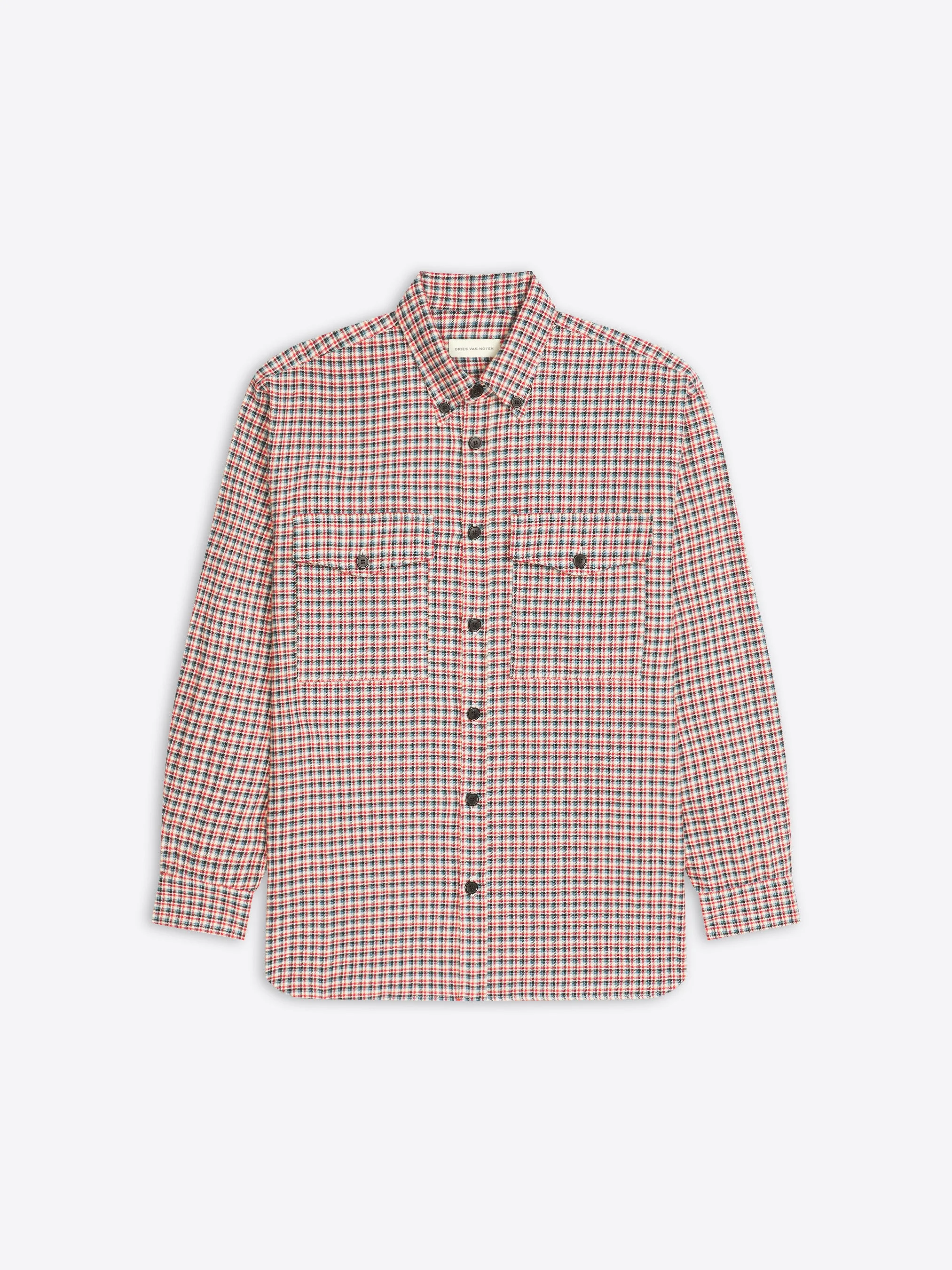 LOOSE FLANNEL SHIRT - 1
