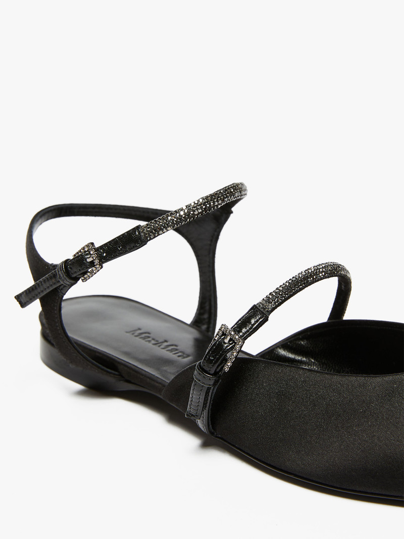 FLOS Satin ballet flats 4