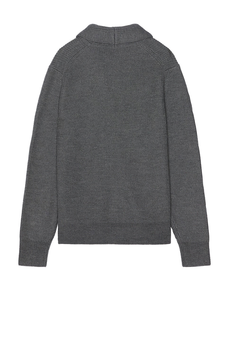 Merino Rib Vinnie Shawl Cardigan - 2