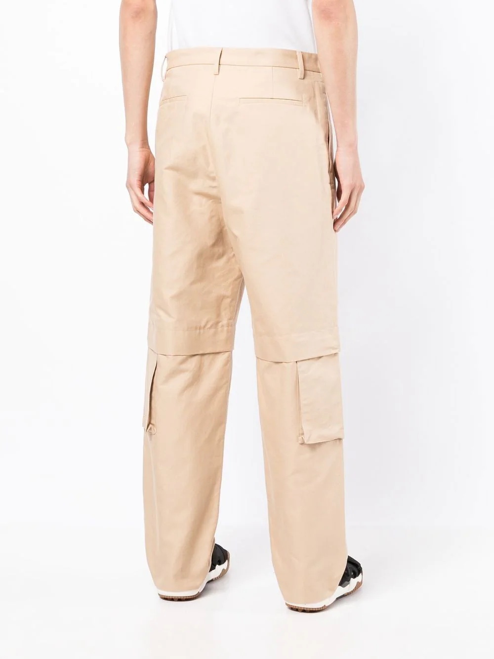 Worker straight-leg cargo trousers - 4