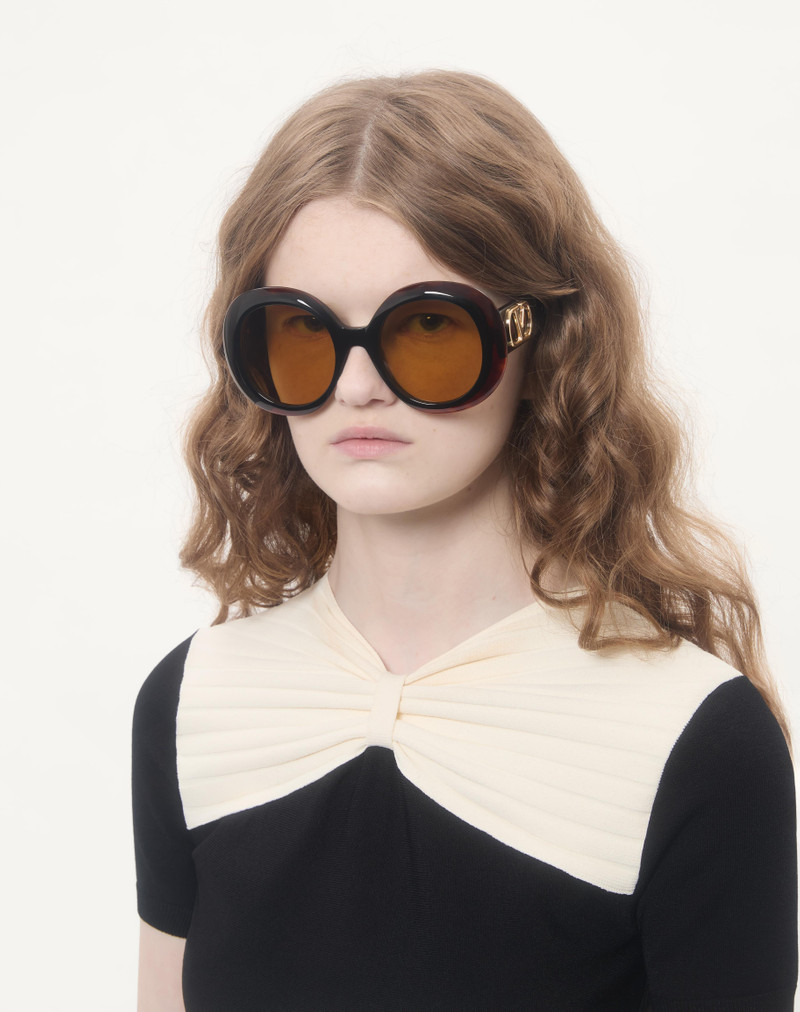 Valentino DRAMATIC ROUND 1960S ACETATE EYEWEAR outlook