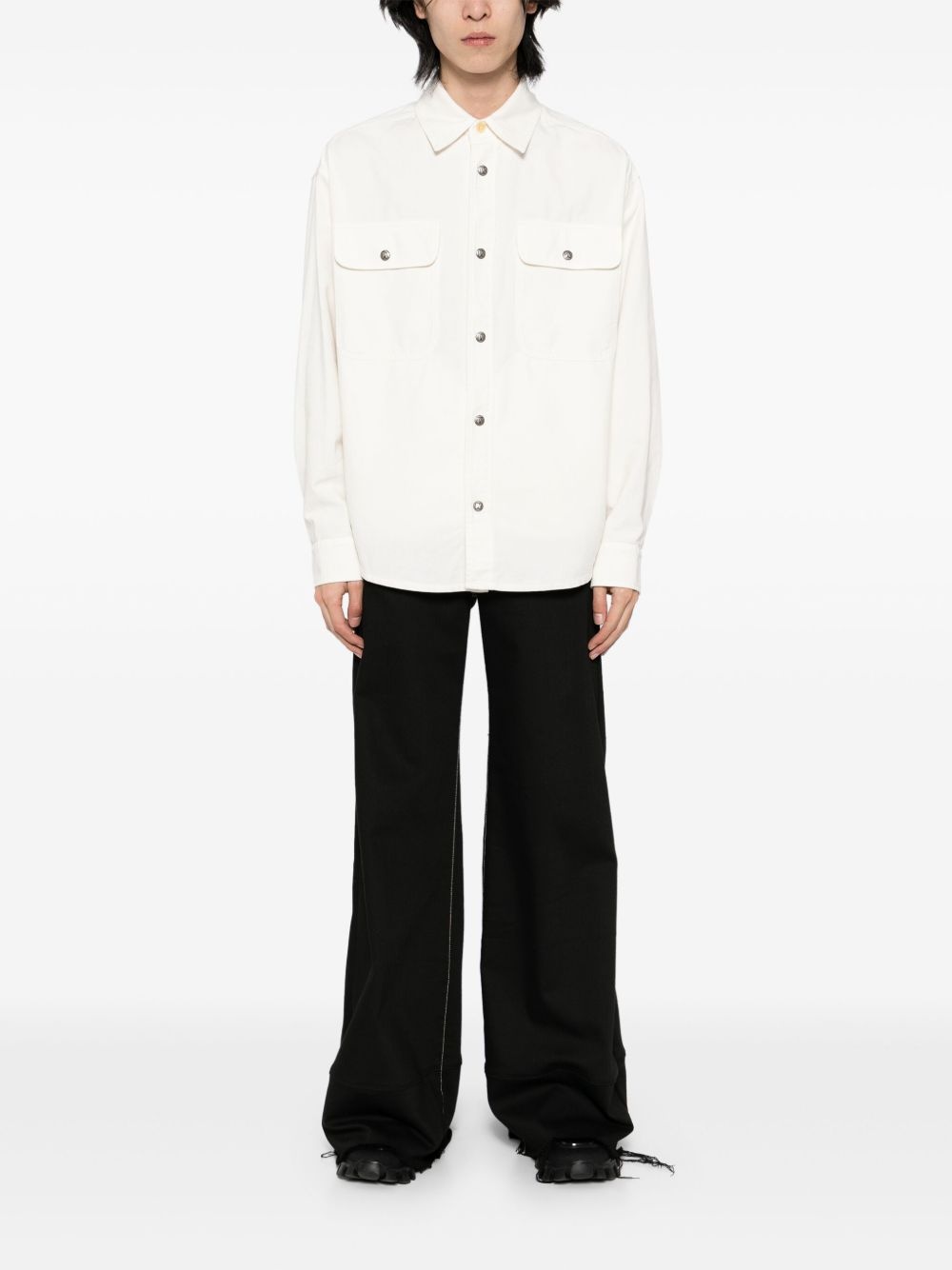 cotton overshirt - 2