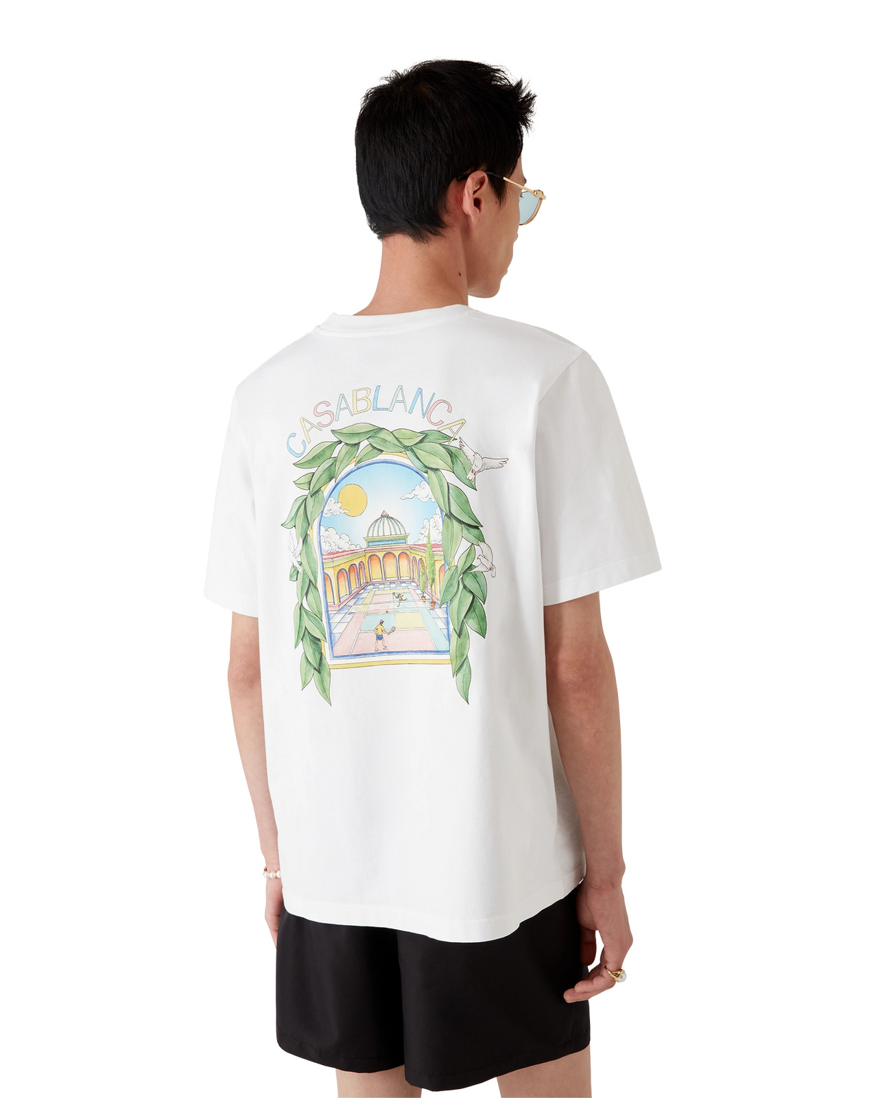 L'Arche De Tennis T-Shirt | Casablanca Paris - 4