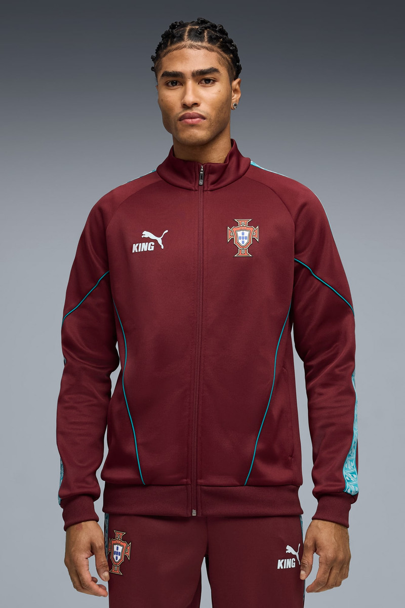 PUMA Portugal KING Anthem Men's Soccer Jacket outlook