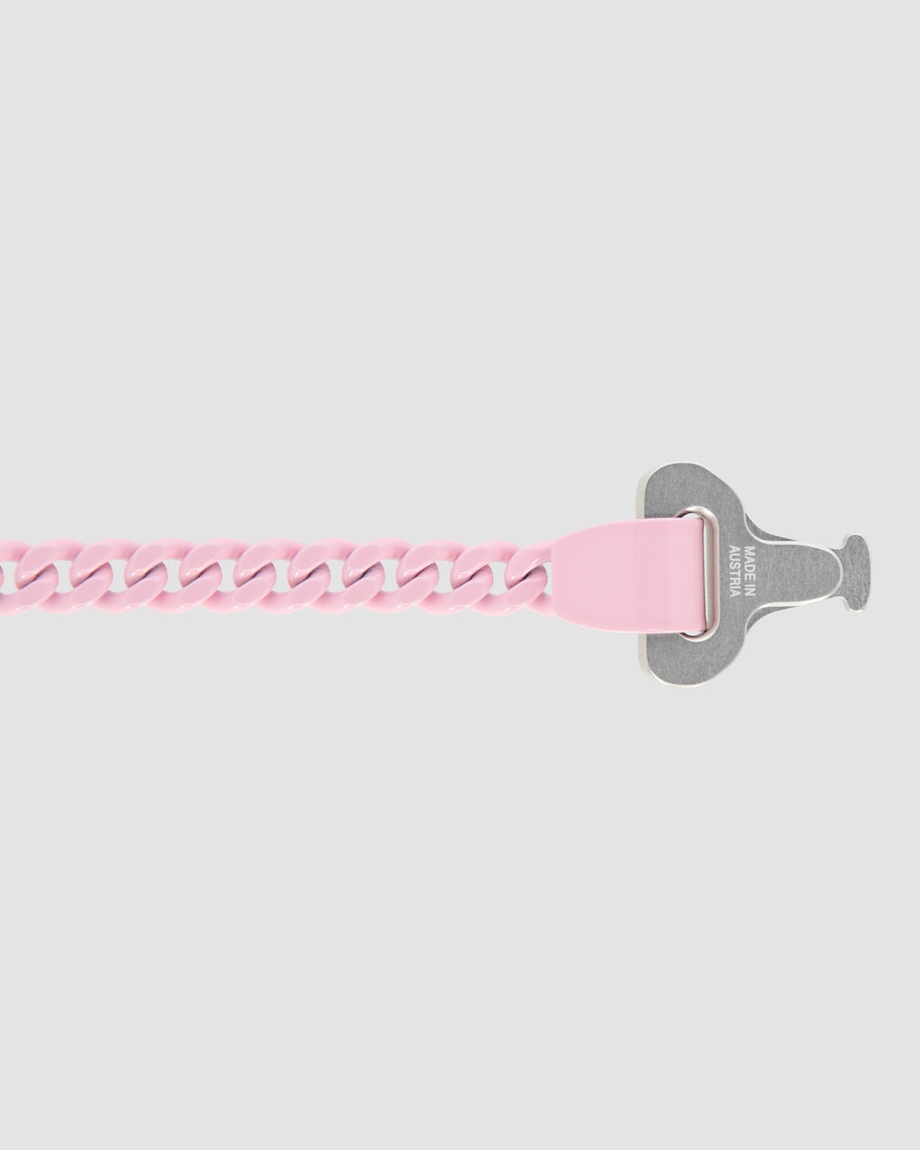 PINK CHAINLINK BUCKLE NECKLACE - 4
