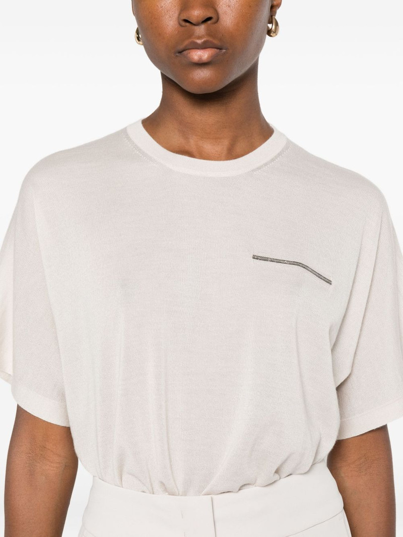 fine-knit short-sleeve top 5