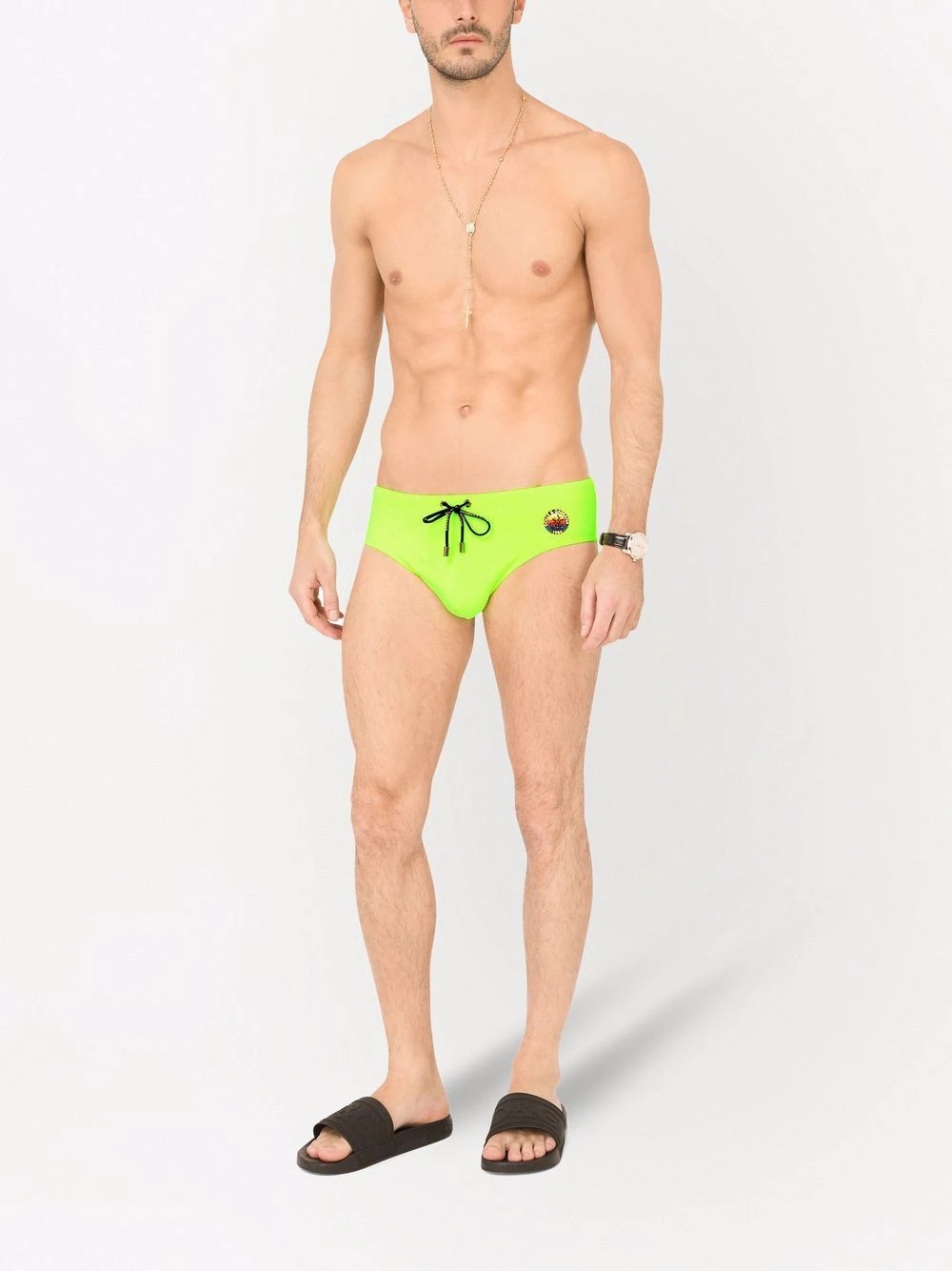 drawstring swimming trunks - 2