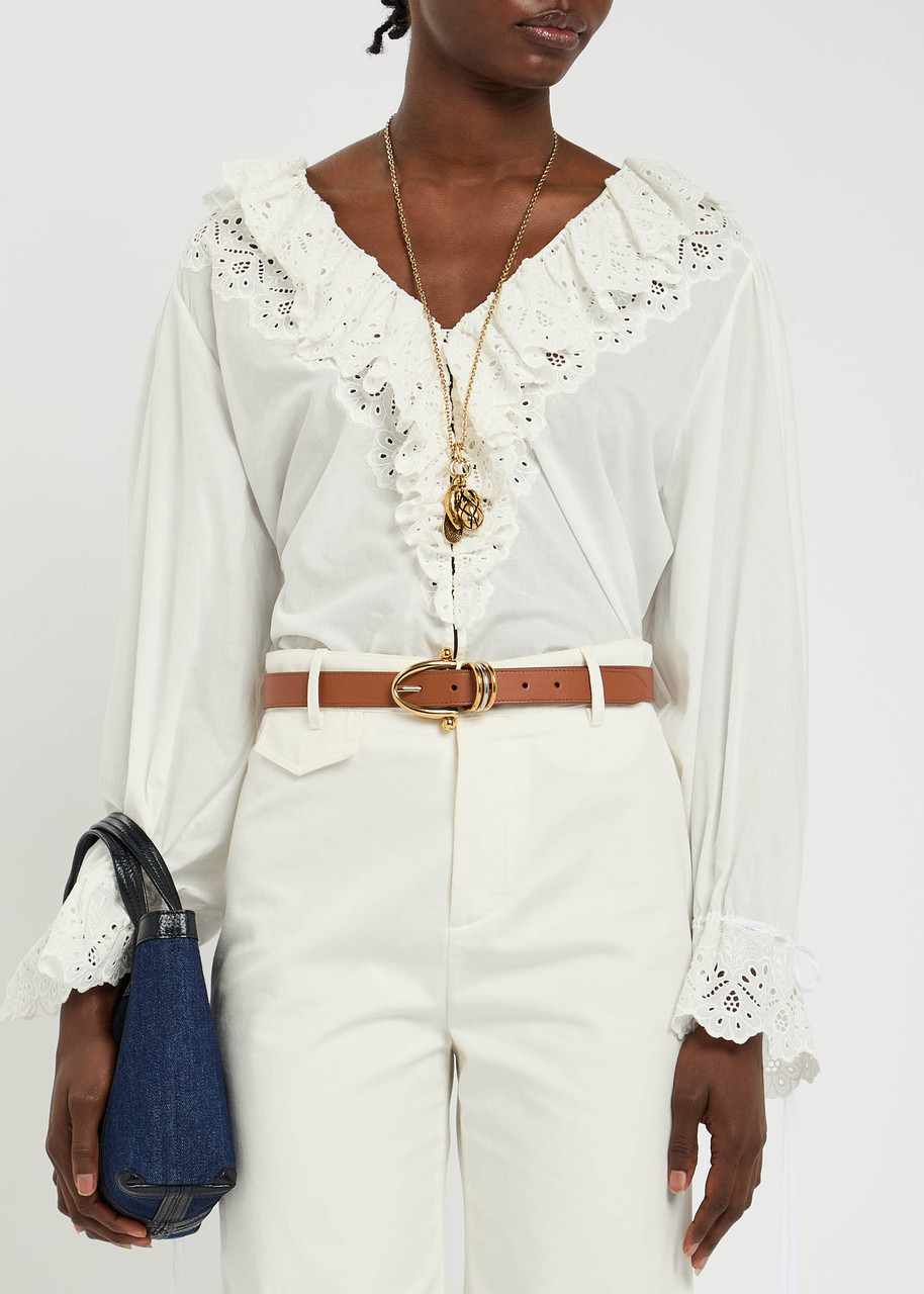 Chloe The Chloé Bracelet Leather Belt - 2
