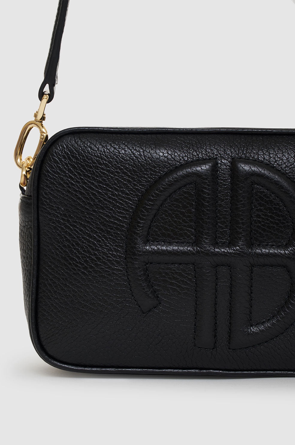 Lili Bag - Black Pebbled - 6