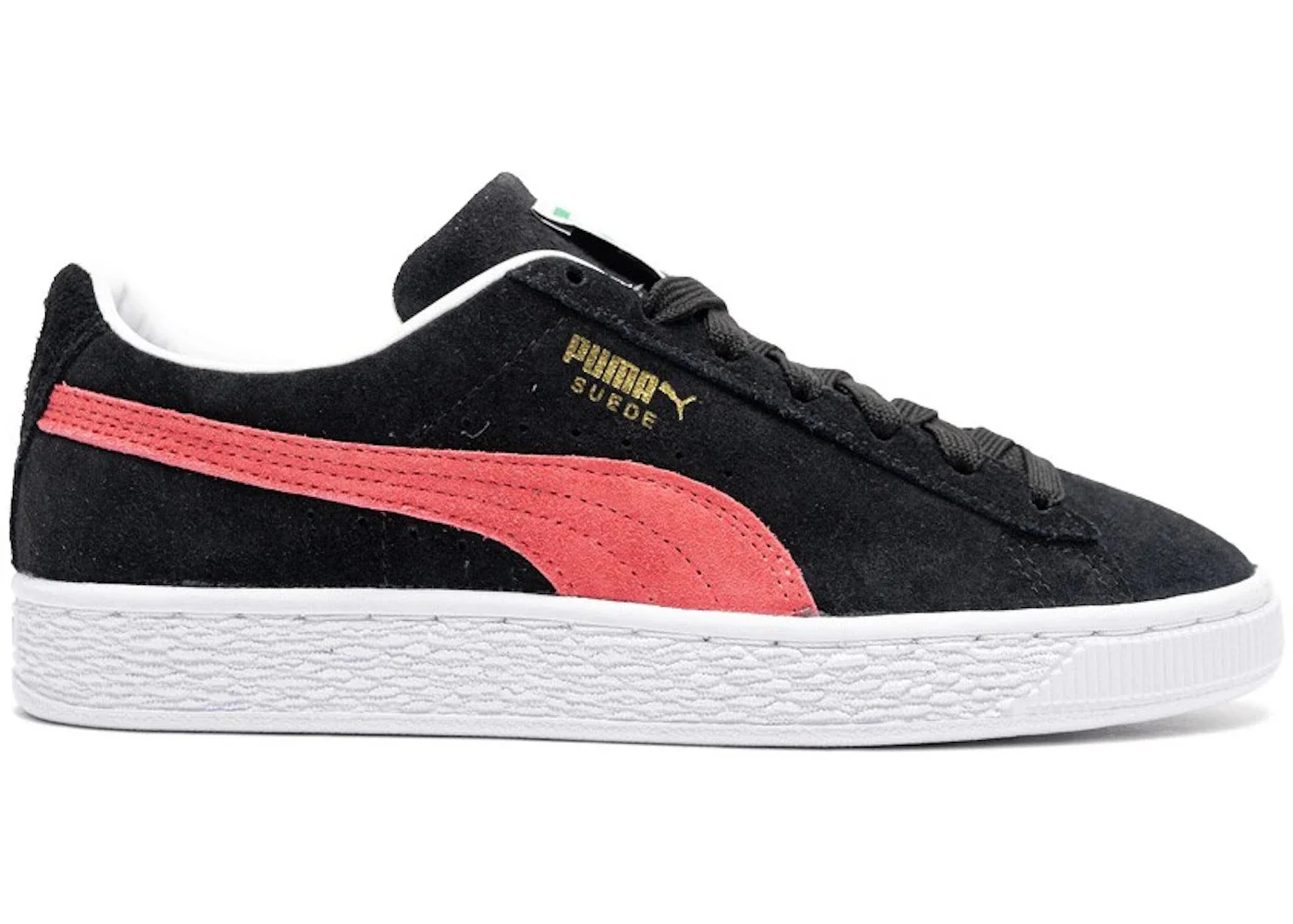 Puma Suede Classic 21 Black Paradise Pink (Women's) - 1
