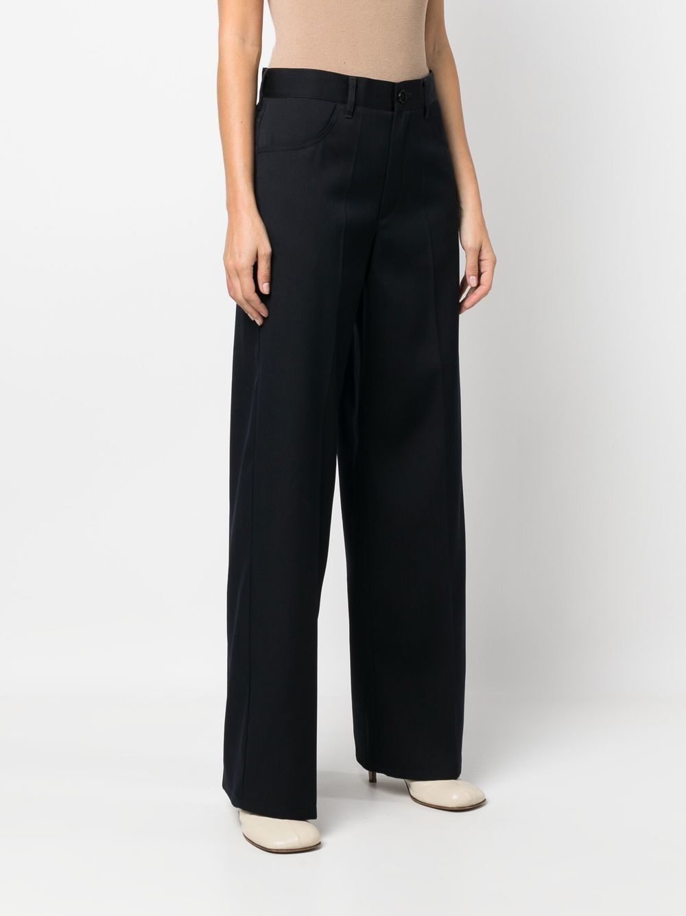 straight-leg trousers - 3