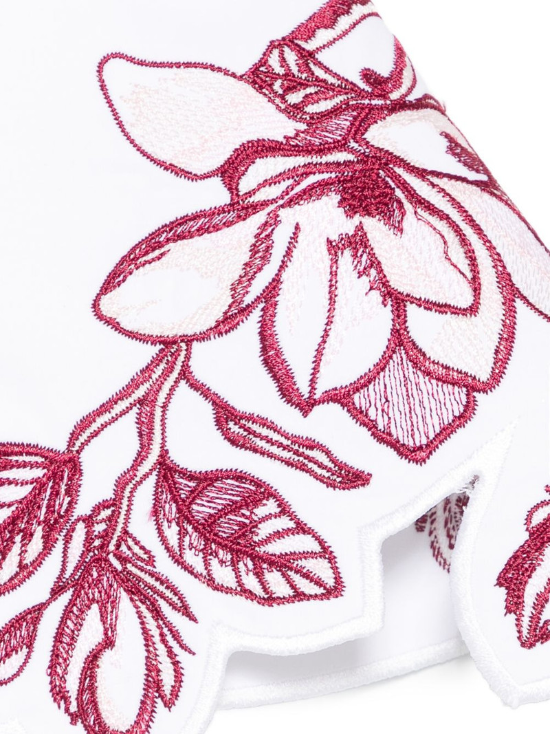 VIVETTA embroidered scalloped collar outlook