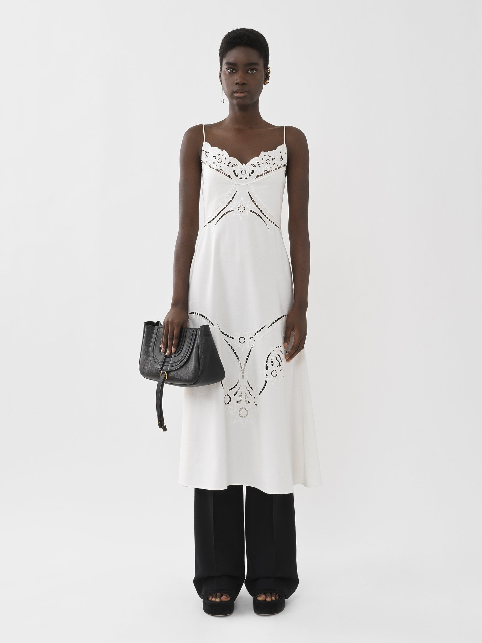 LINGERIE MIDI DRESS - 5