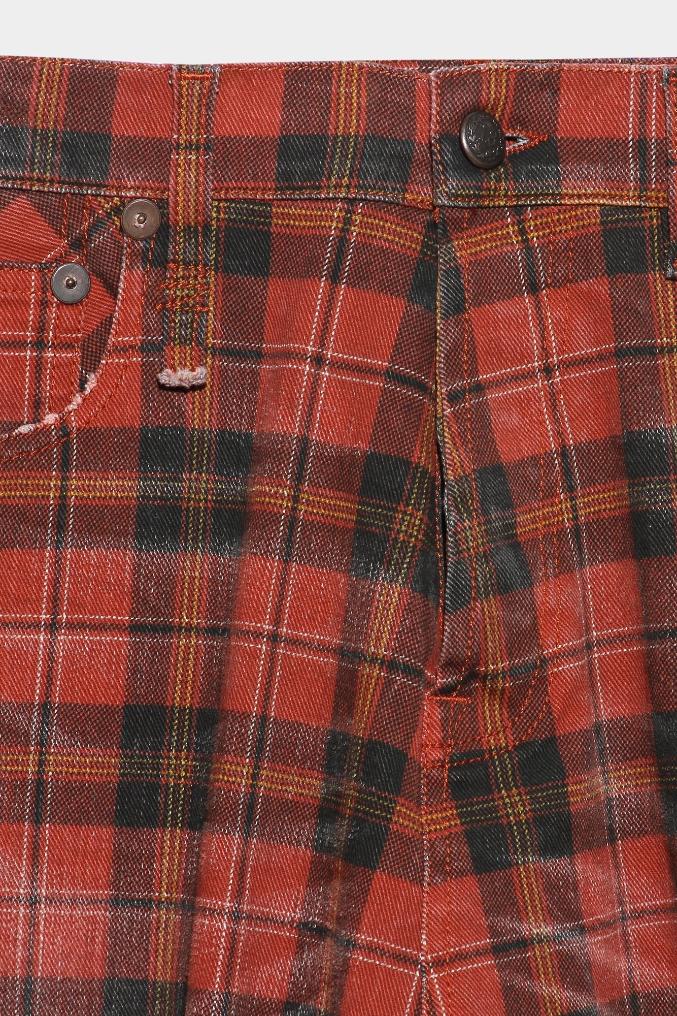 TAILORED DROP - ASH RED PLAID - 6