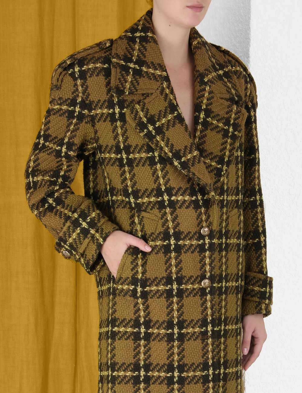 LUMINOSITY WOOL COAT - 5