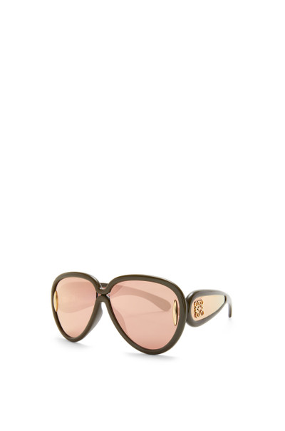 Loewe Pilot Mask sunglasses in acetate and nylon outlook