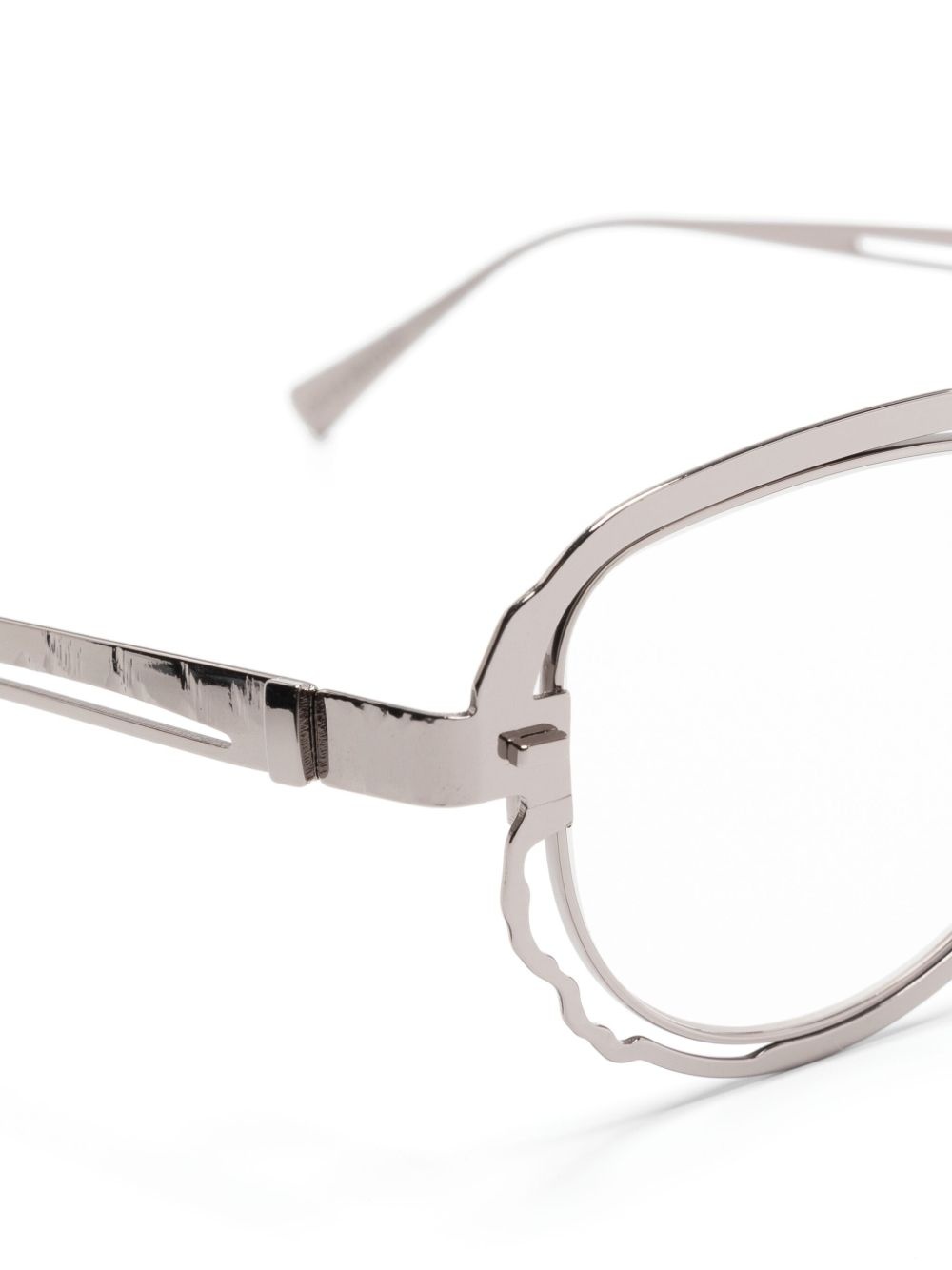 H02 geometric-frame glasses - 3