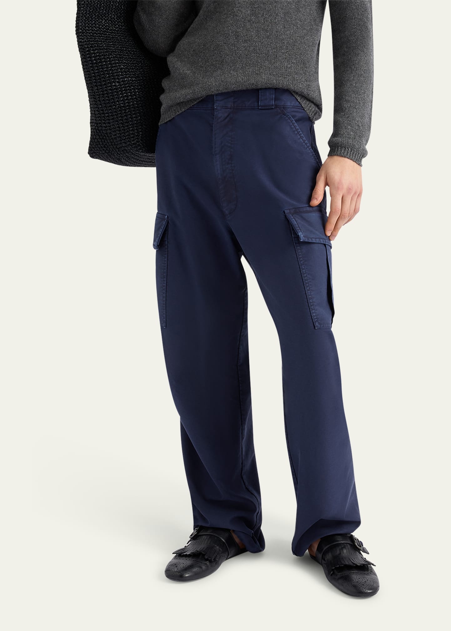 Men's Cargo Pants in Raso Old - 4