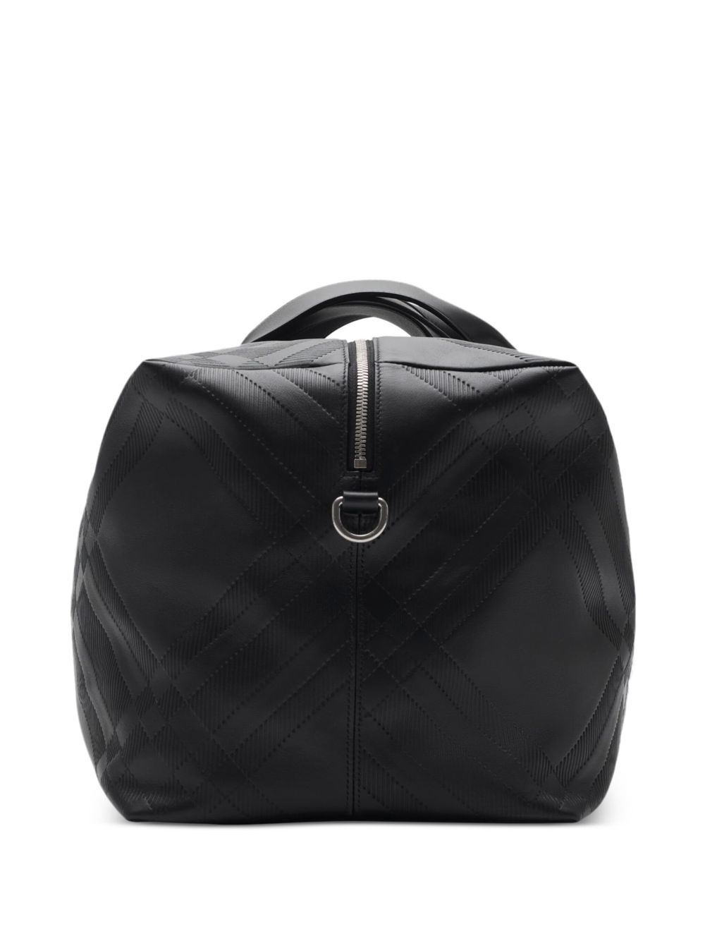 embossed-check holdall - 5