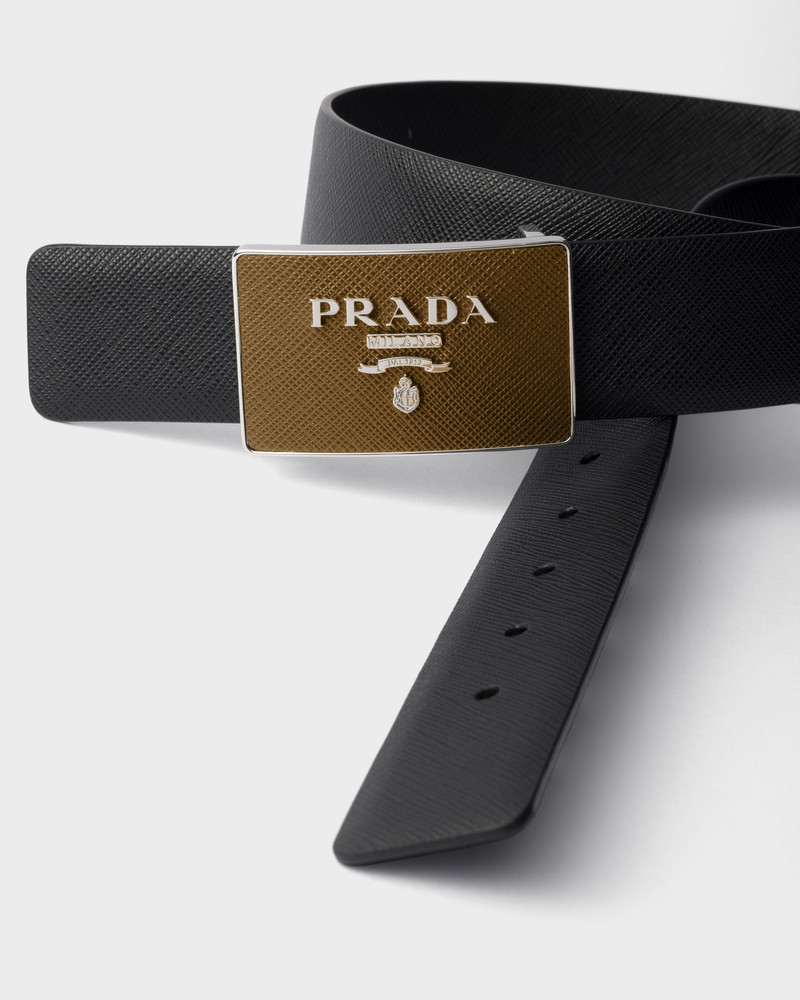 Prada Metal belt buckle outlook