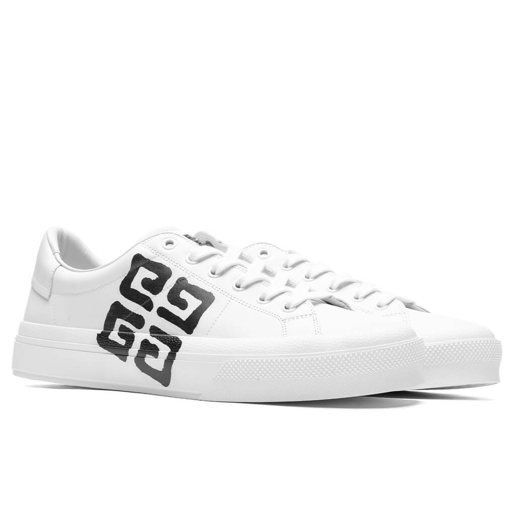 GIVENCHY CITY SPORT LACE UP SNEAKER - WHITE/KHAKI - 2