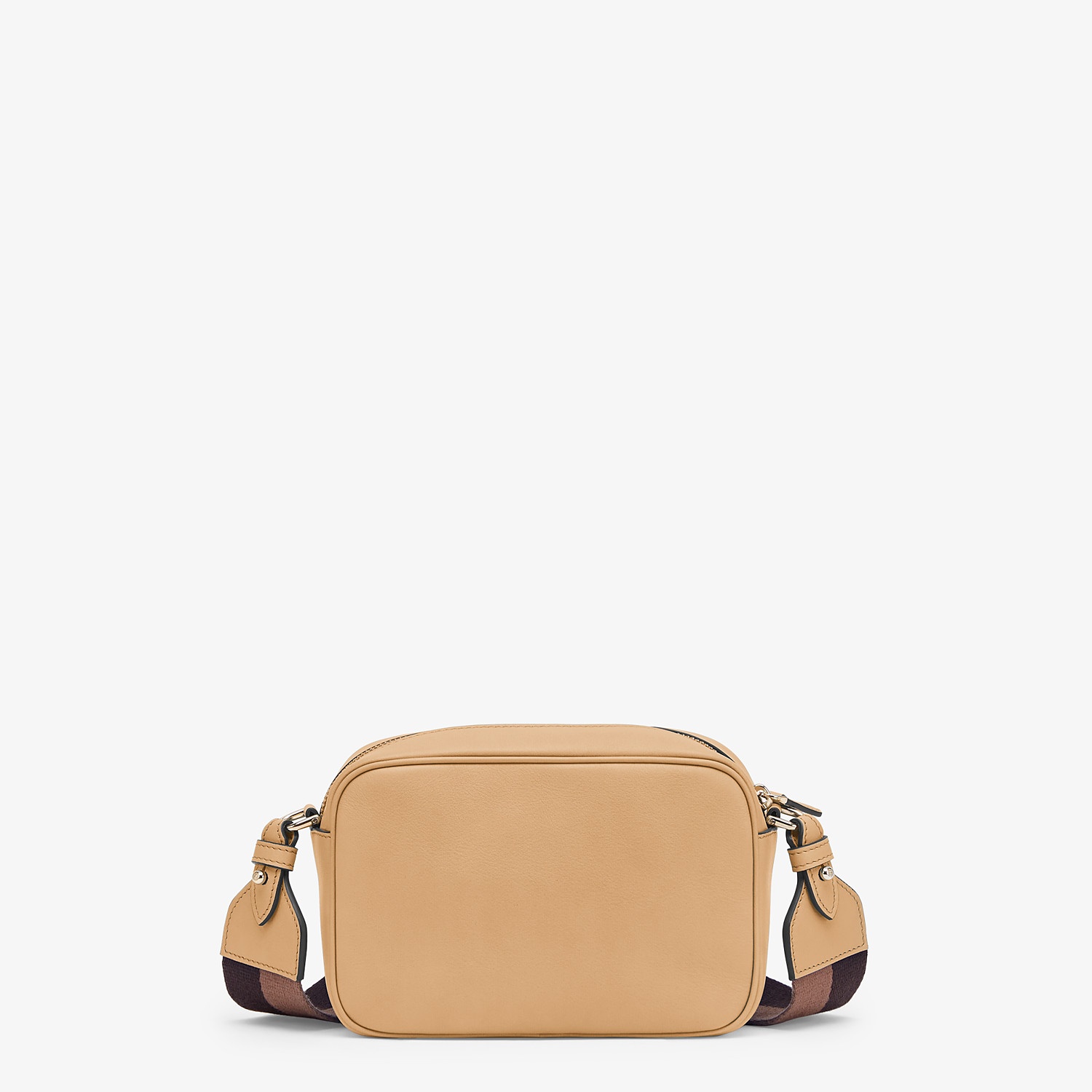 Beige leather mini-bag - 3