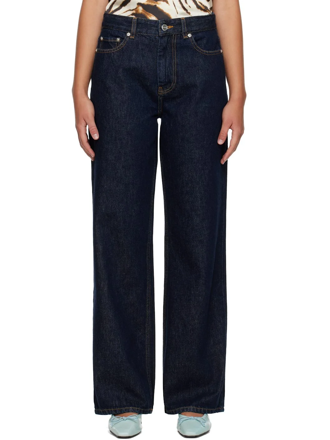 Navy Izey Jeans - 1