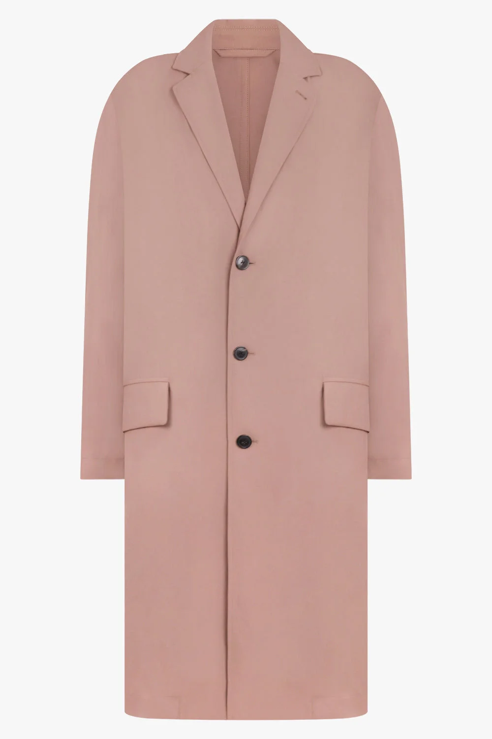 RINLEY RELAXED MID LENGTH COAT | PEACH - 1