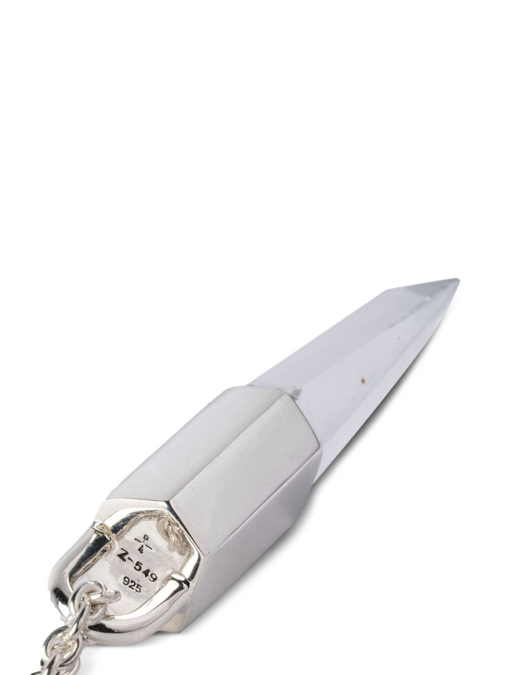 sterling silver Talisman quartz necklace - 2