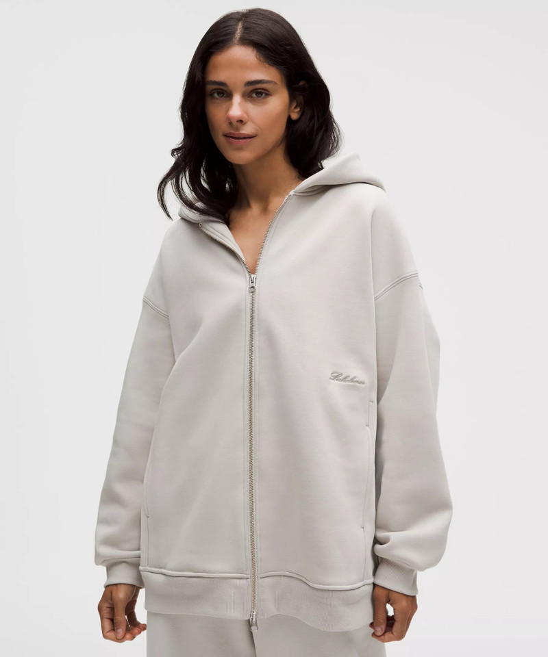 Women's Big Cozy Ultra-Oversized Full-Zip Hoodie *Long 1